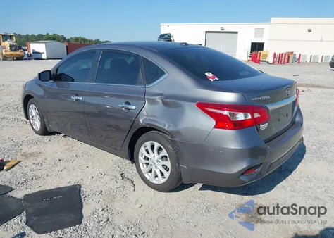 2019 Nissan Sentra Sv из США, поврежденный, VIN 3N1AB7AP6KY393615